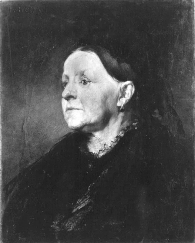Hugo von Habermann - La madre dell'artista, Bavarian State Painting Collections 1